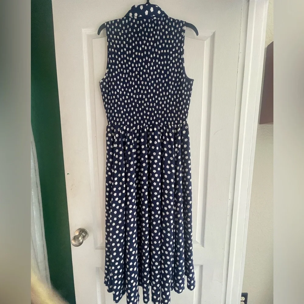 Kate Spade Cloud Midi Dress-great condition-Size 10 - Picture 2 of 6